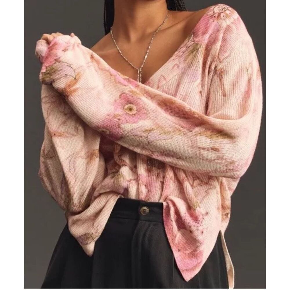 NWT ANTHROPOLOGIE Dream Petites Sweater Size XS P
